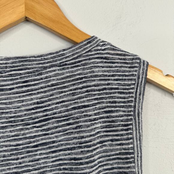 Athleta Breezy Tank in Navy Stripe Sleeveless - Picture 7 of 8